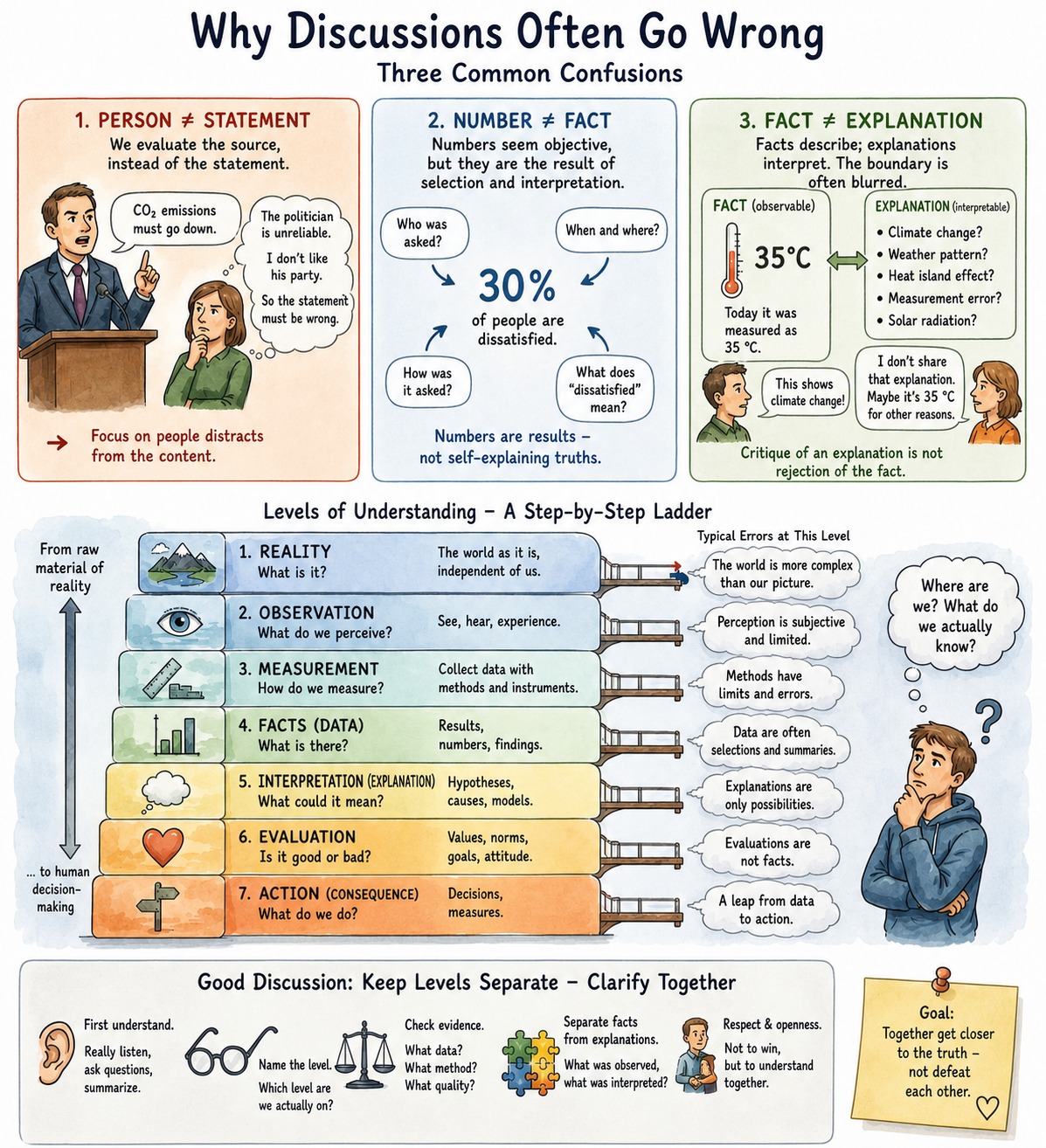 Why Discussions Often Go Wrong Why Discussions Often Go Wrong