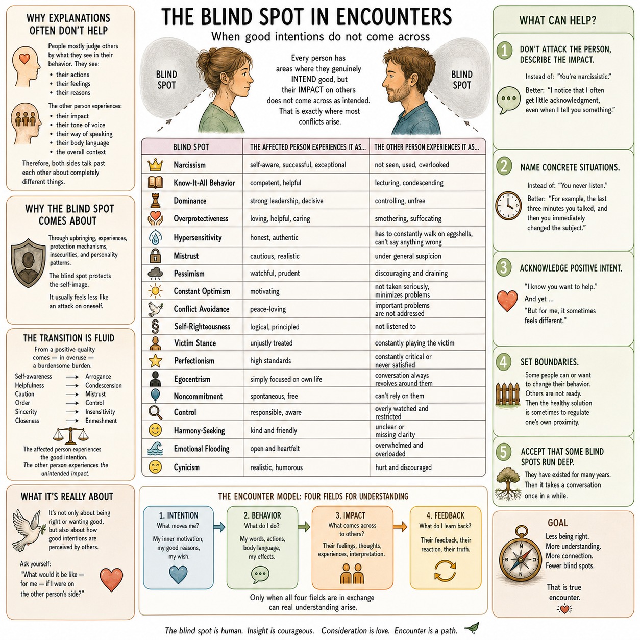 The Blind Spot in Encounters
