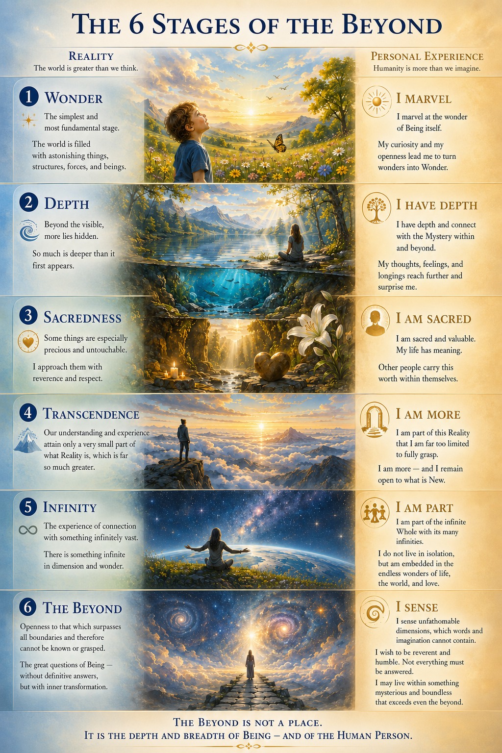The six stages of the beyond The six stages of the beyond