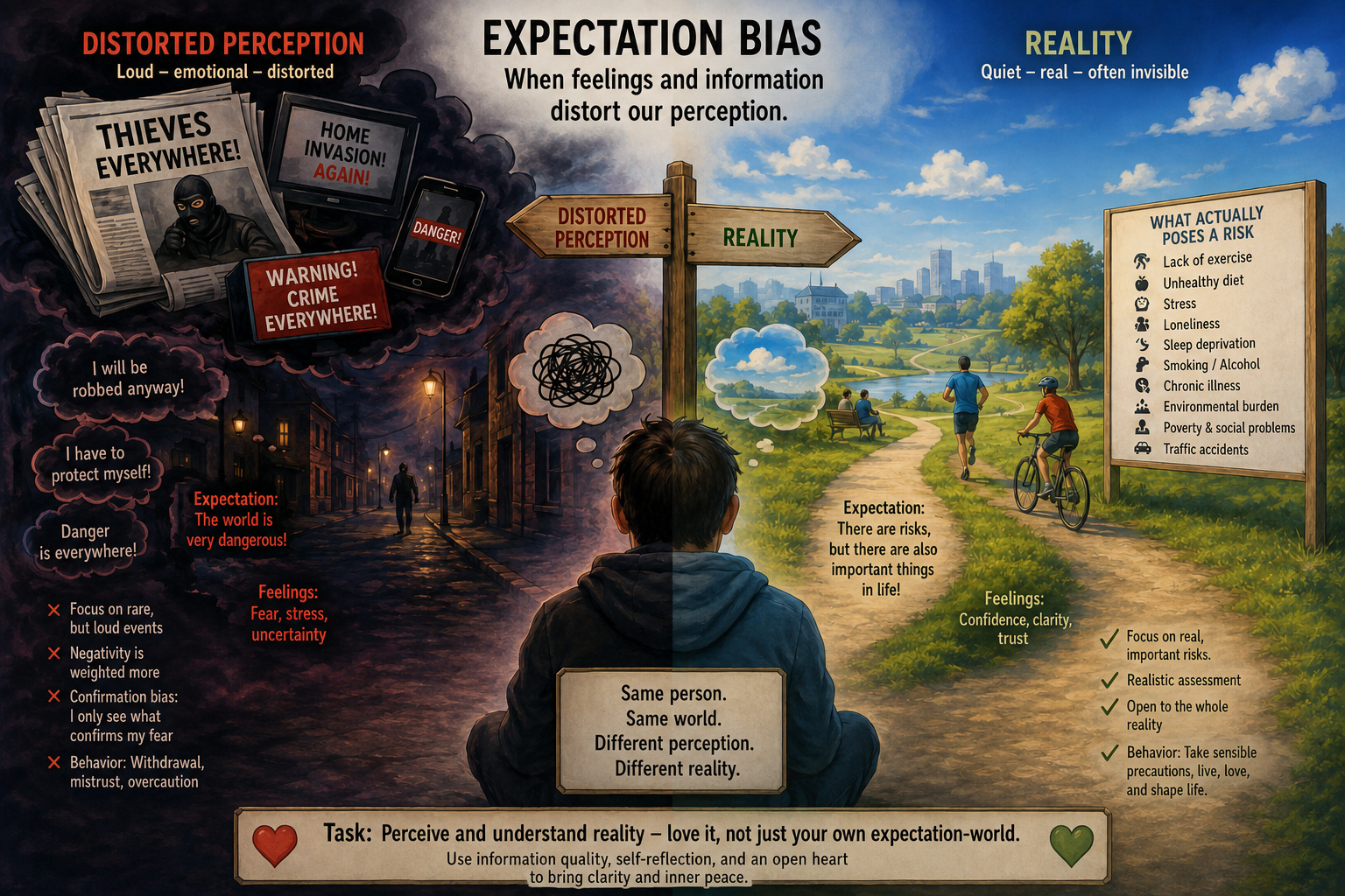 Expectation Bias — Distorted Perception and Reality