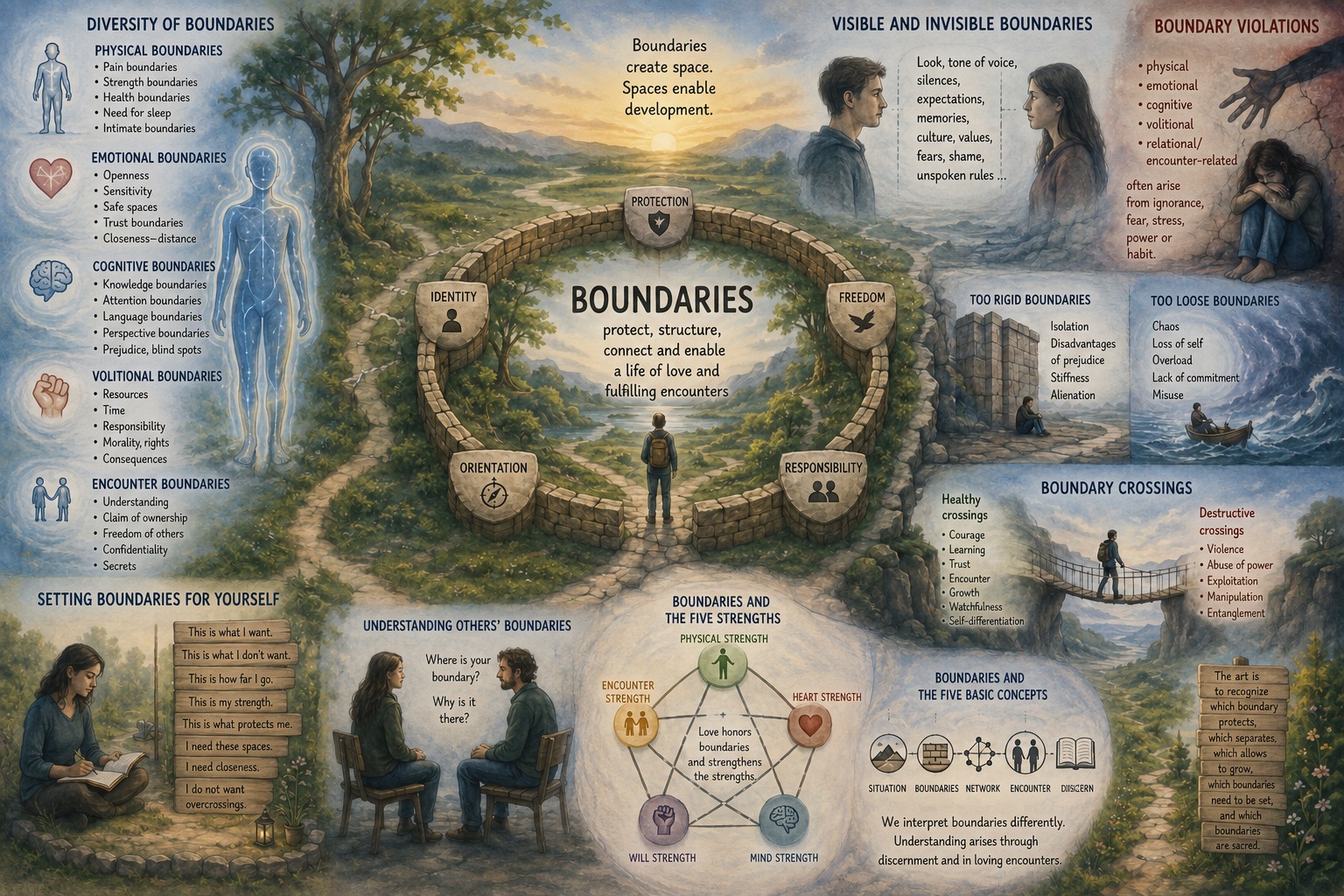 Diversity of boundaries Diversity of boundaries