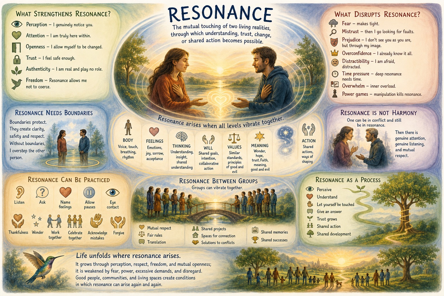 Resonance Between People and Groups
