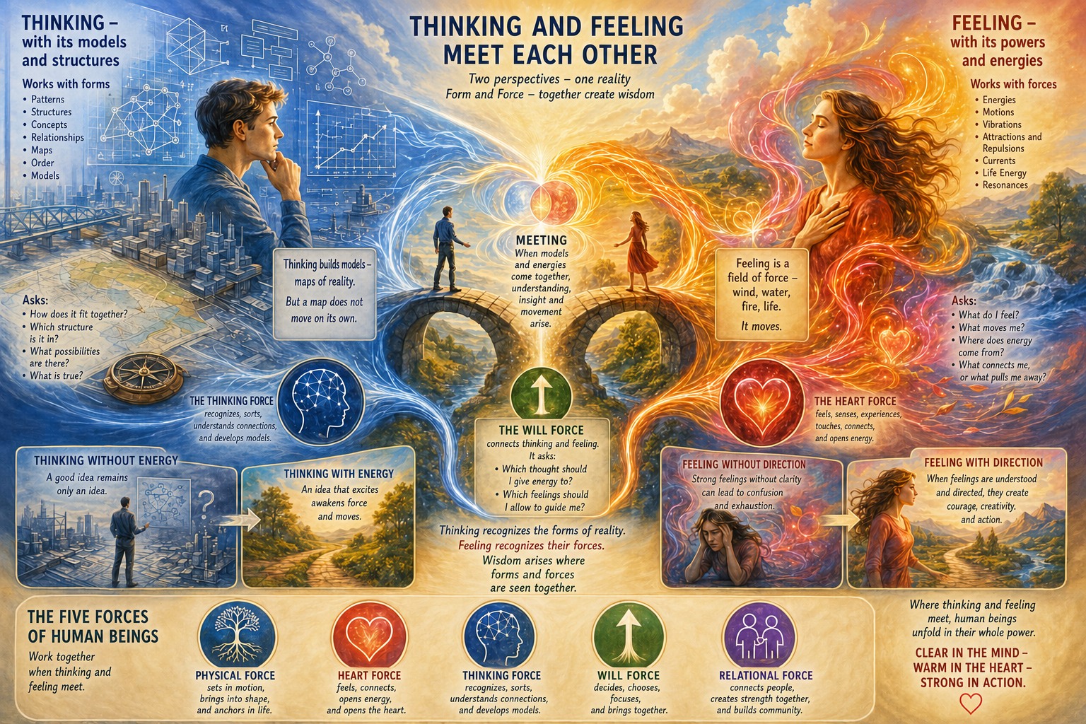 When Thinking and Feeling Meet