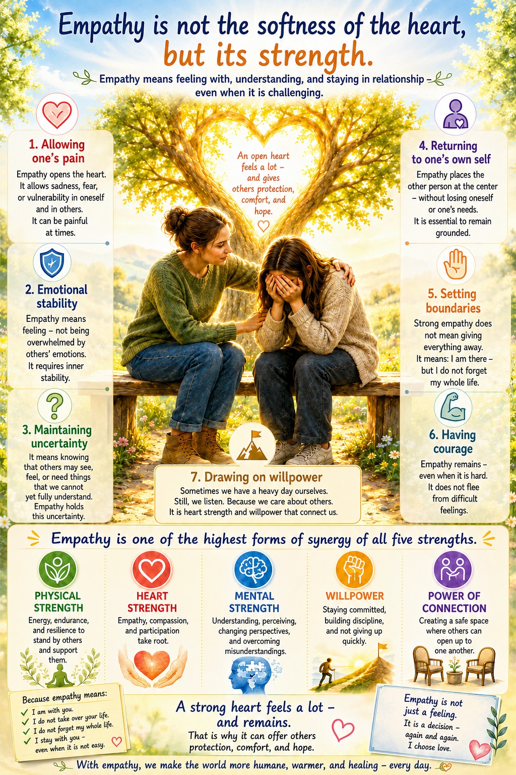 Empathy Is the Strength of the Heart