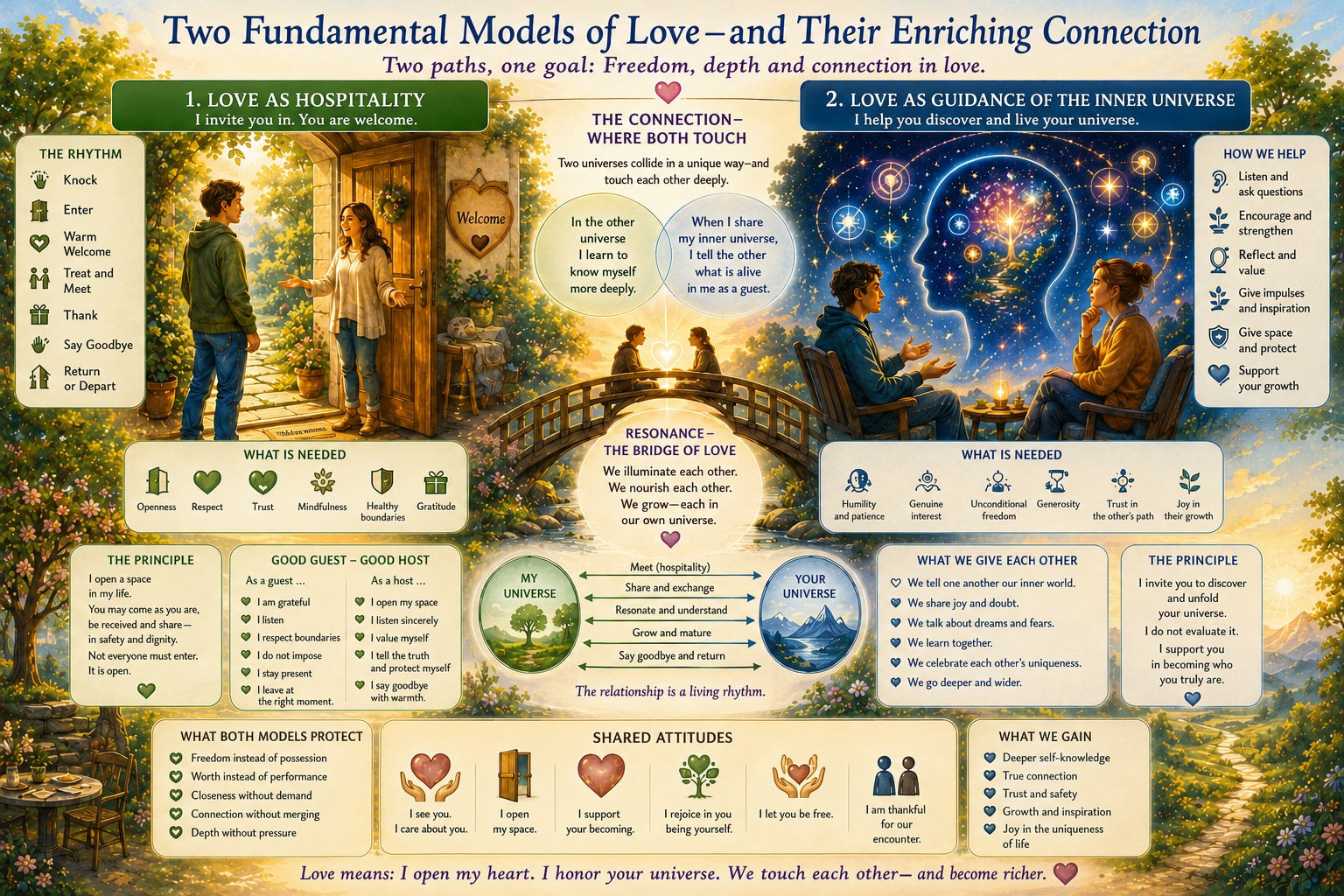 Two Fundamental Models of Love Two Fundamental Models of Love