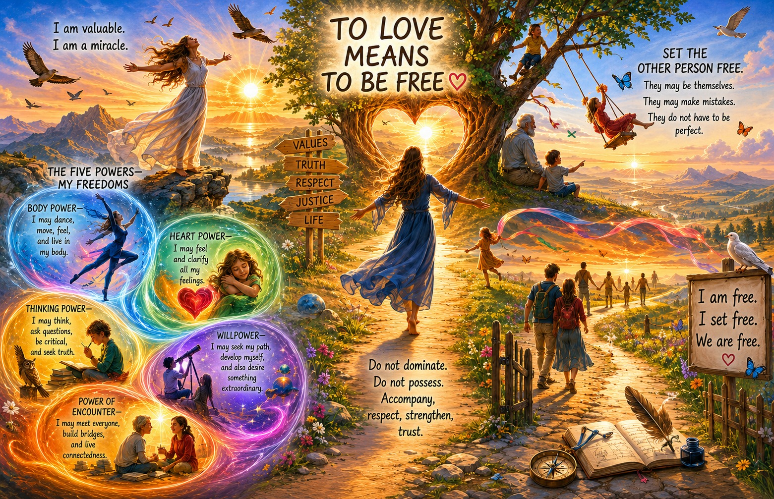 To Love Means to Be Free To Love Means to Be Free