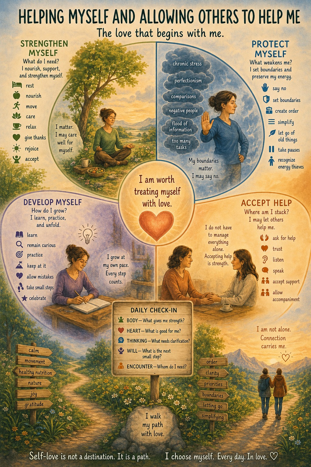 Helping Myself and Allowing Others to Help Me Helping Myself and Allowing Others to Help Me