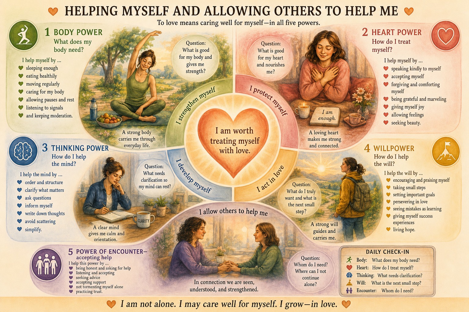 Helping Myself and Allowing Others to Help Me — Five Powers Helping Myself and Allowing Others to Help Me — Five Powers