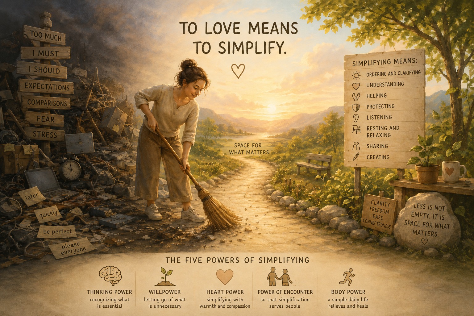 To Love Means to Simplify To Love Means to Simplify