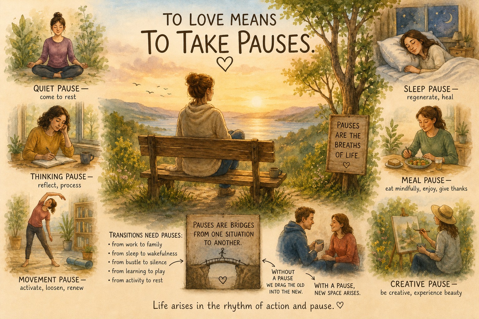 To Love Means to Take Pauses To Love Means to Take Pauses