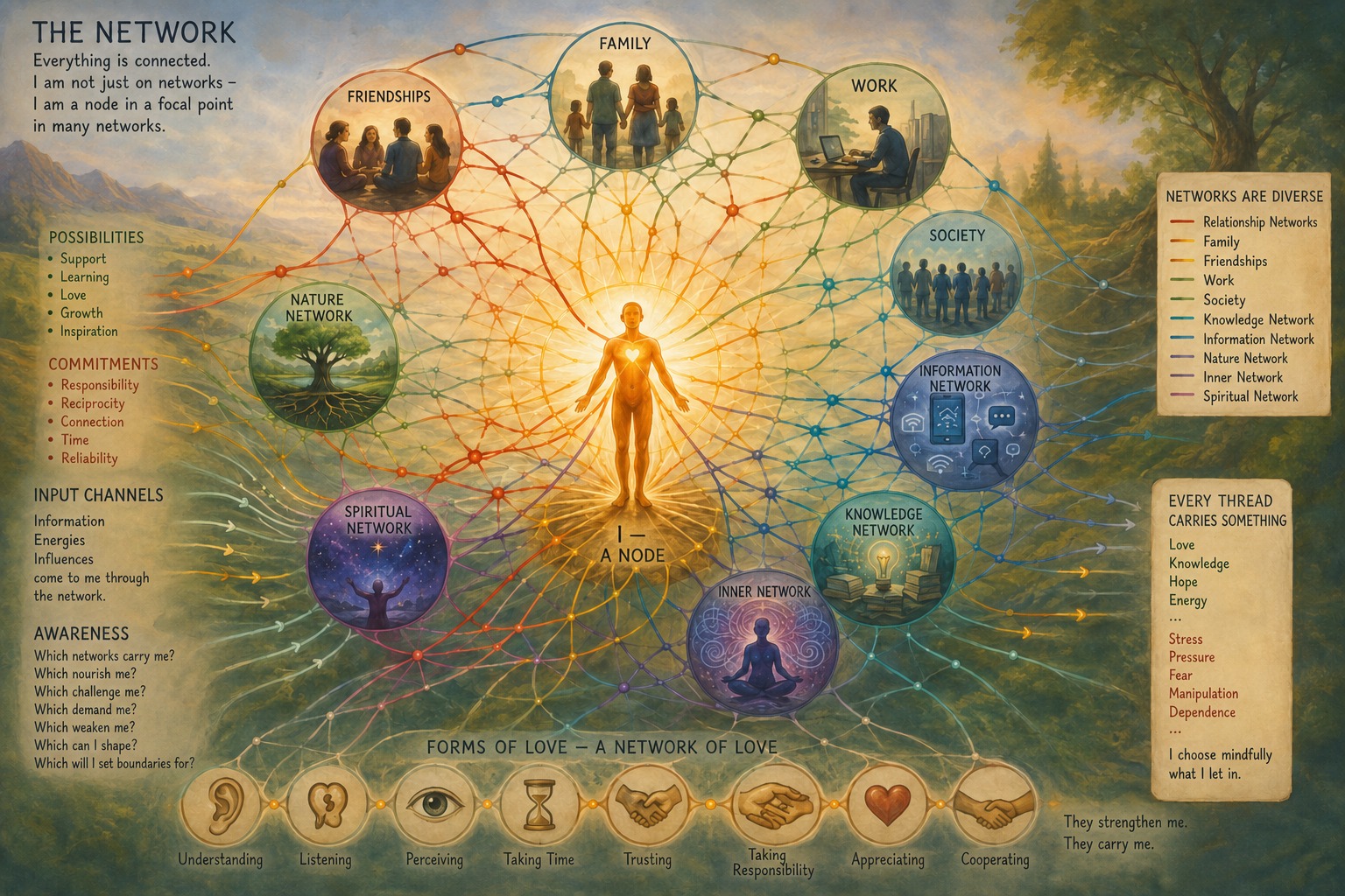 A Node in Many Networks A Node in Many Networks