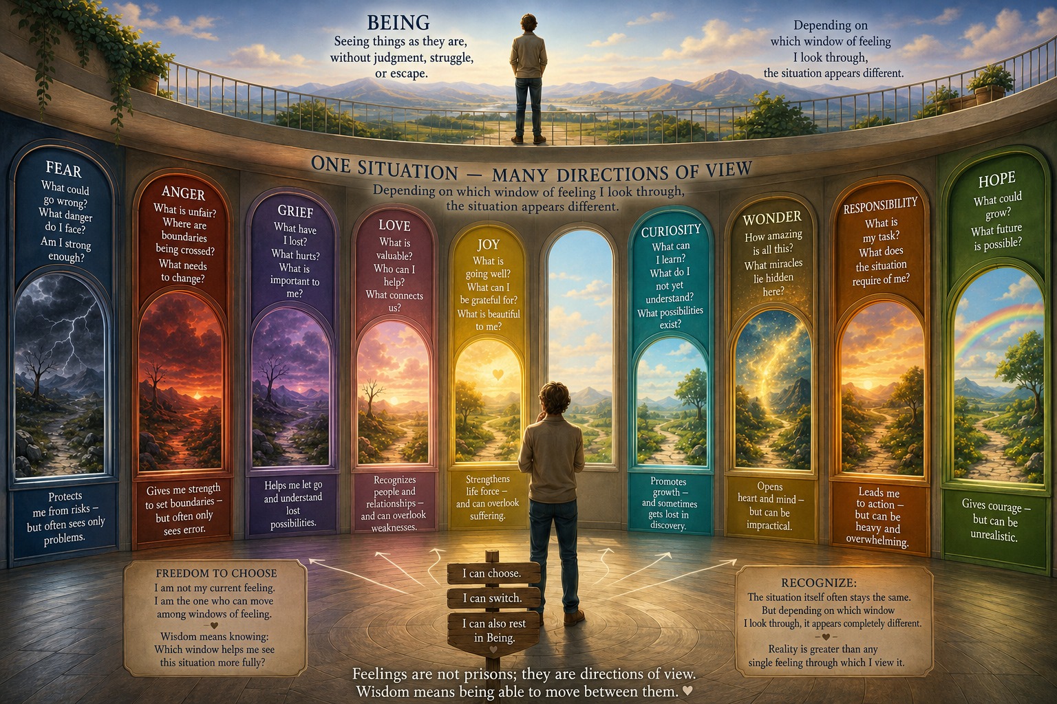 One Situation — Many Directions of View