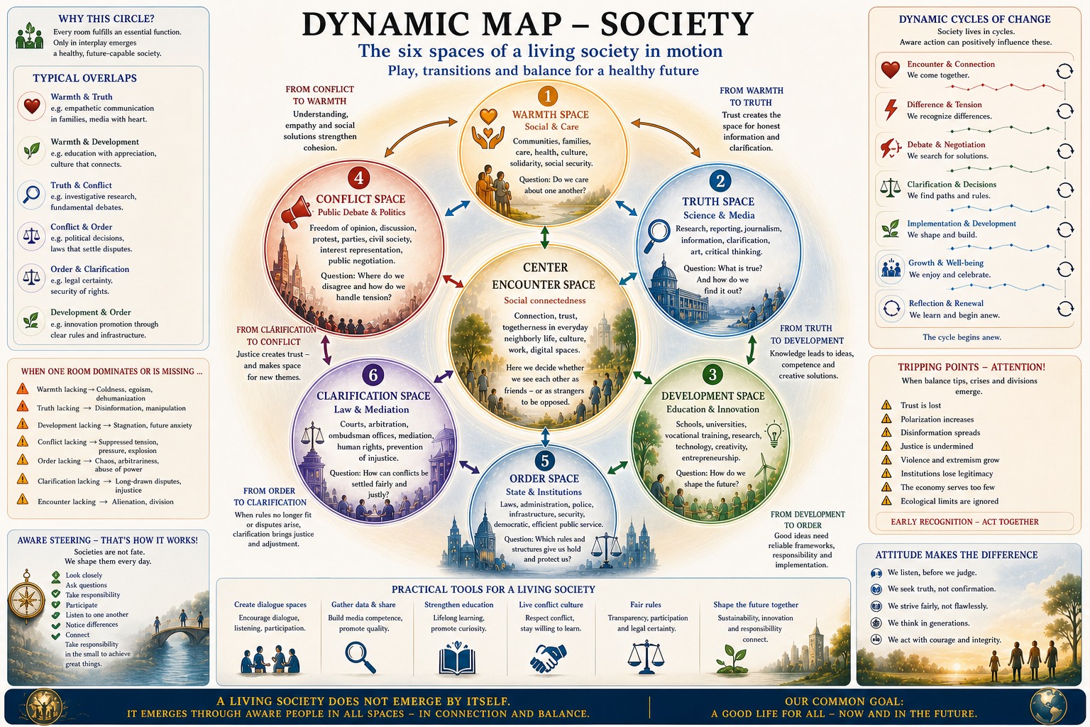 Dynamic map — society Dynamic map — society