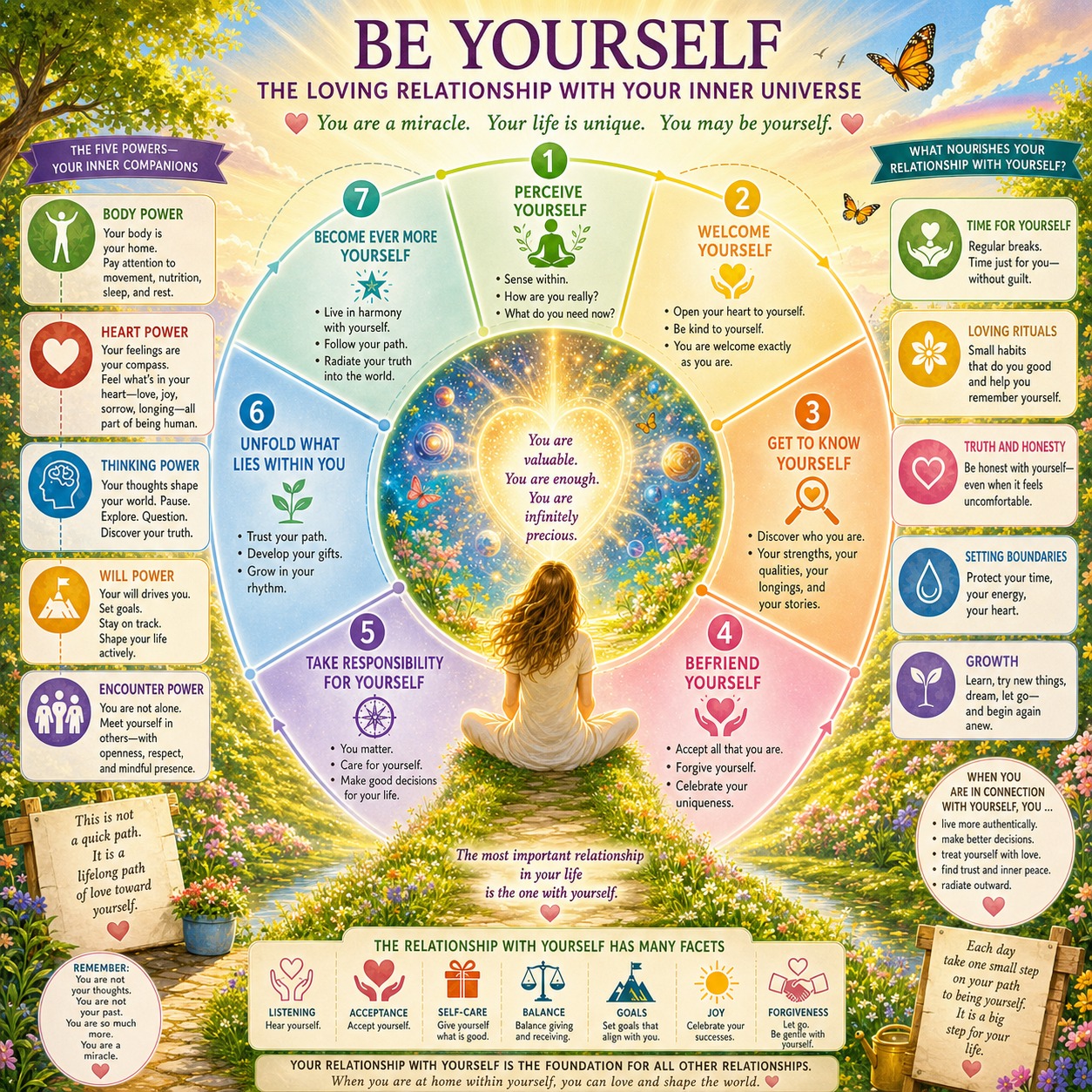 Be Yourself — The Loving Relationship with Your Inner Universe Be Yourself — The Loving Relationship with Your Inner Universe