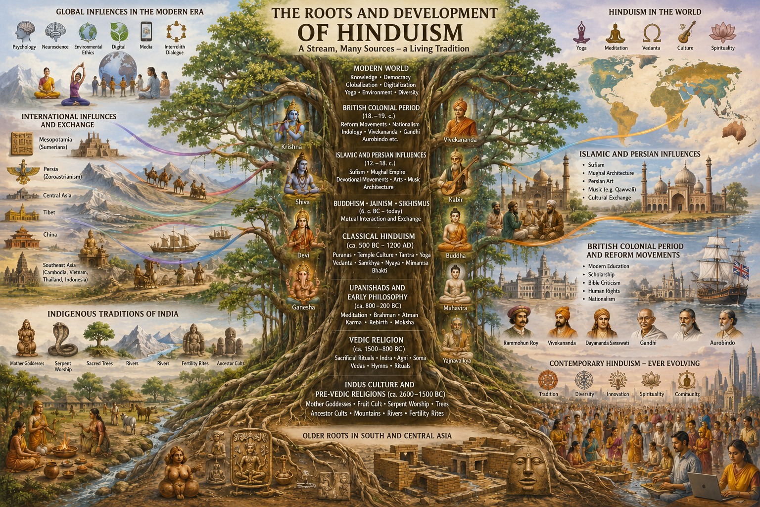 Roots and development of Hinduism