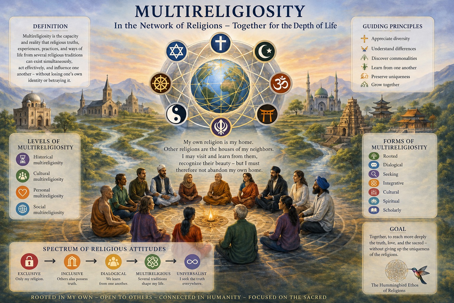 Multireligiosity — together toward the depth of life