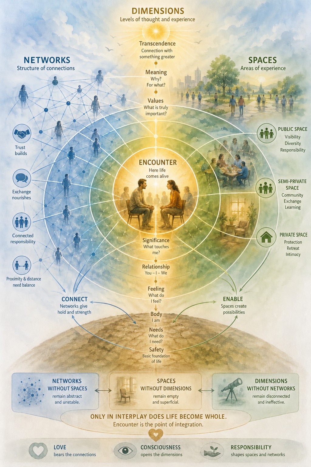 Networks, Dimensions, and Spaces Networks, Dimensions, and Spaces