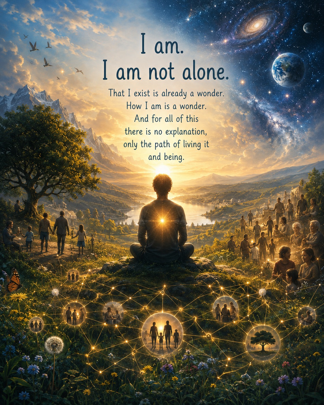 I am. I am not alone. I am. I am not alone.