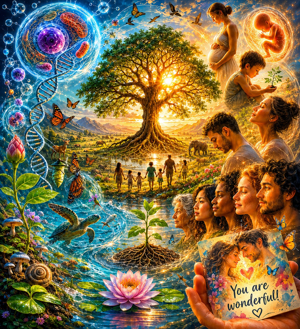 You are wonderful! You are wonderful!