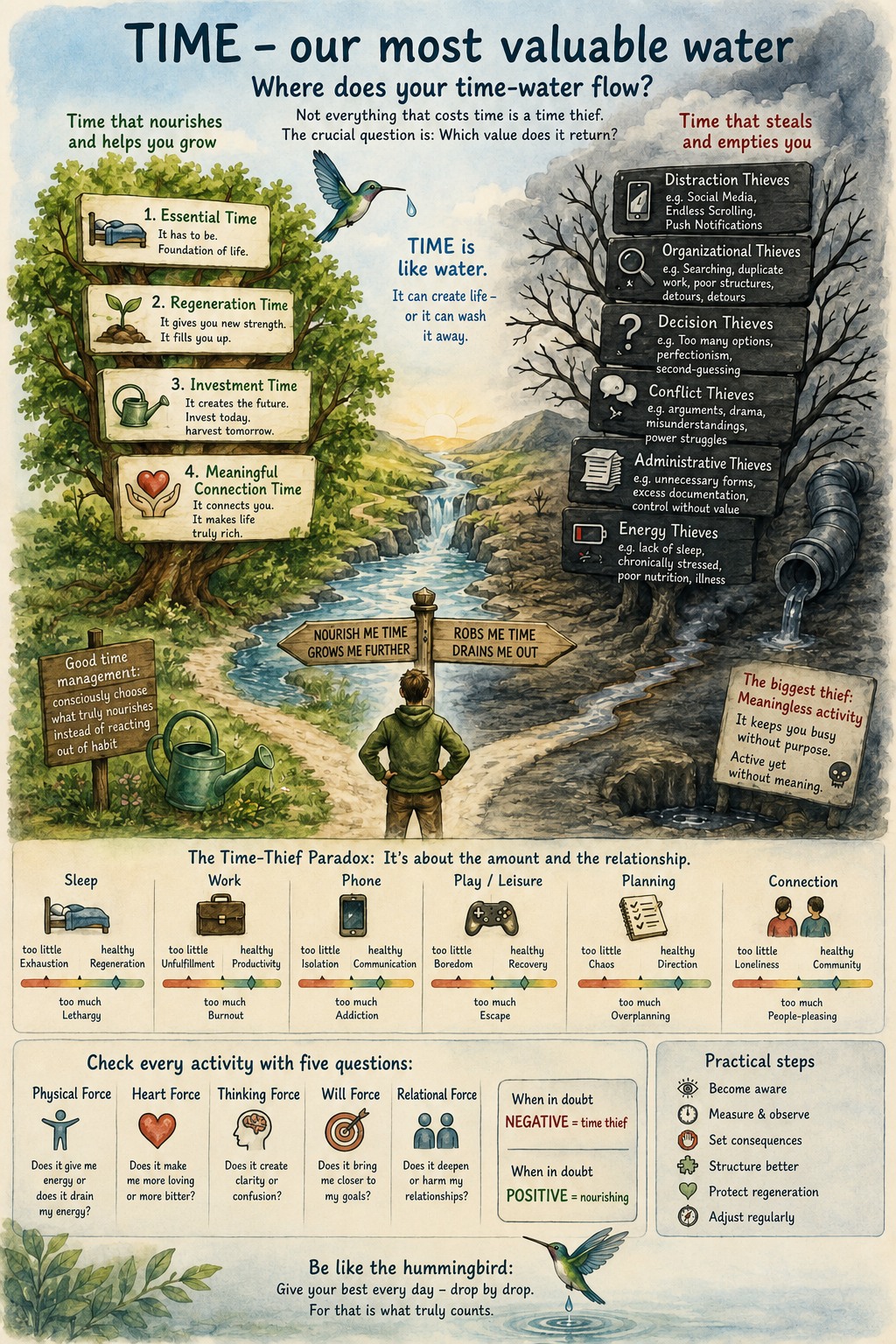 Time – Our Most Valuable Water