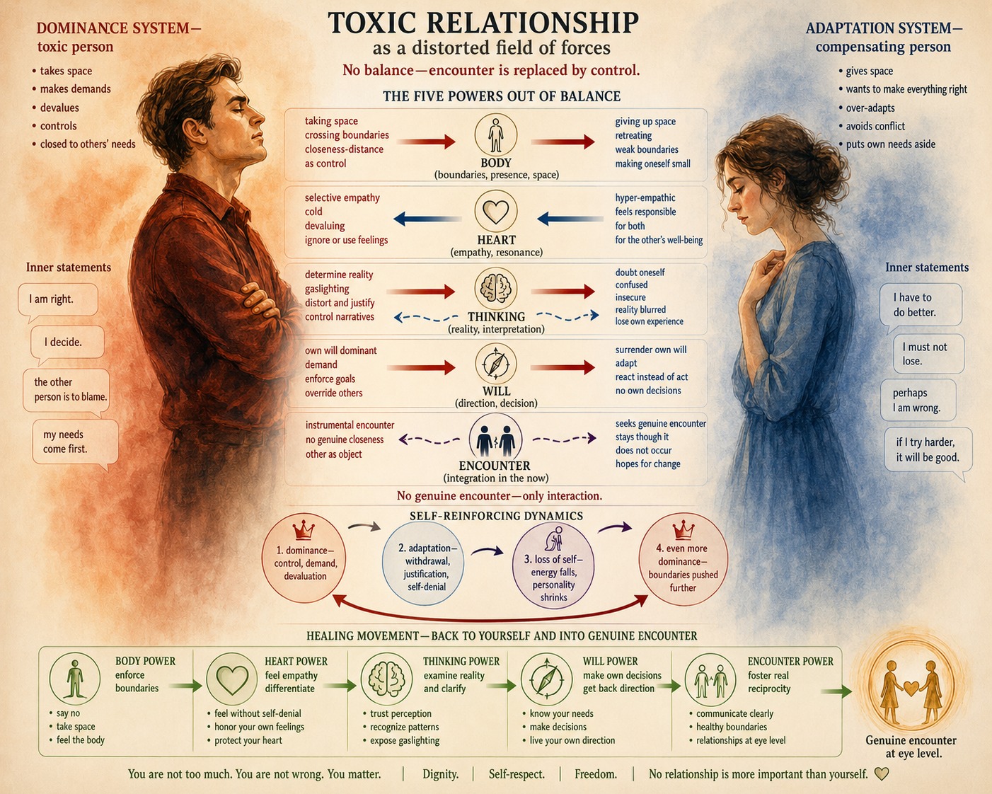 Toxic Relationship as a Distorted Field of Forces Toxic Relationship as a Distorted Field of Forces