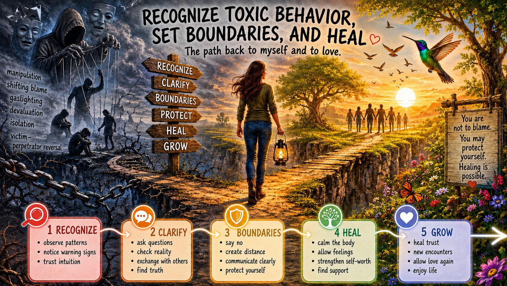 Recognize Toxic Behaviour, Set Boundaries, and Heal Recognize Toxic Behaviour, Set Boundaries, and Heal