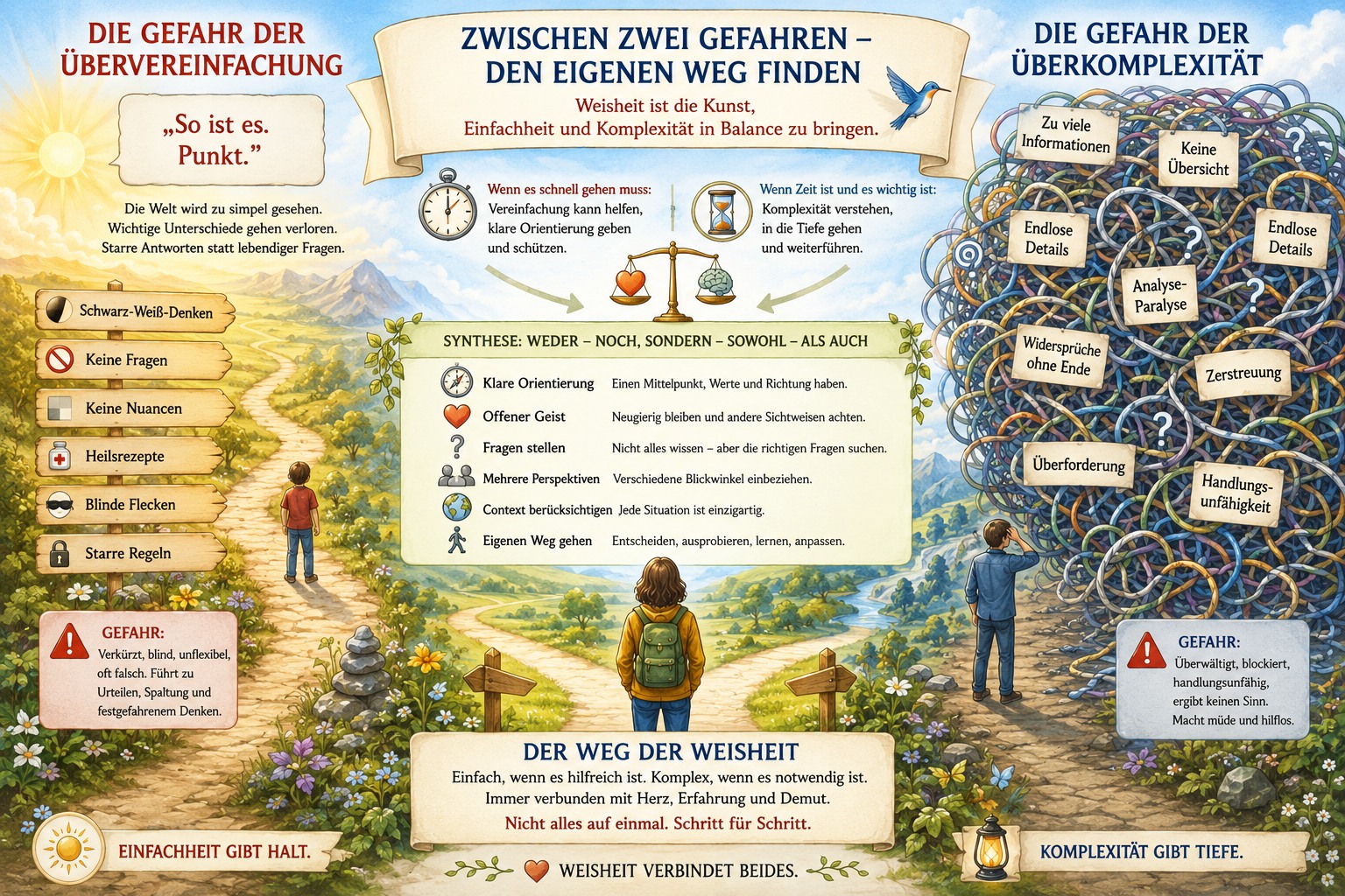 Zwei Gefahren Fehler zu machen! Zwei Gefahren Fehler zu machen!
