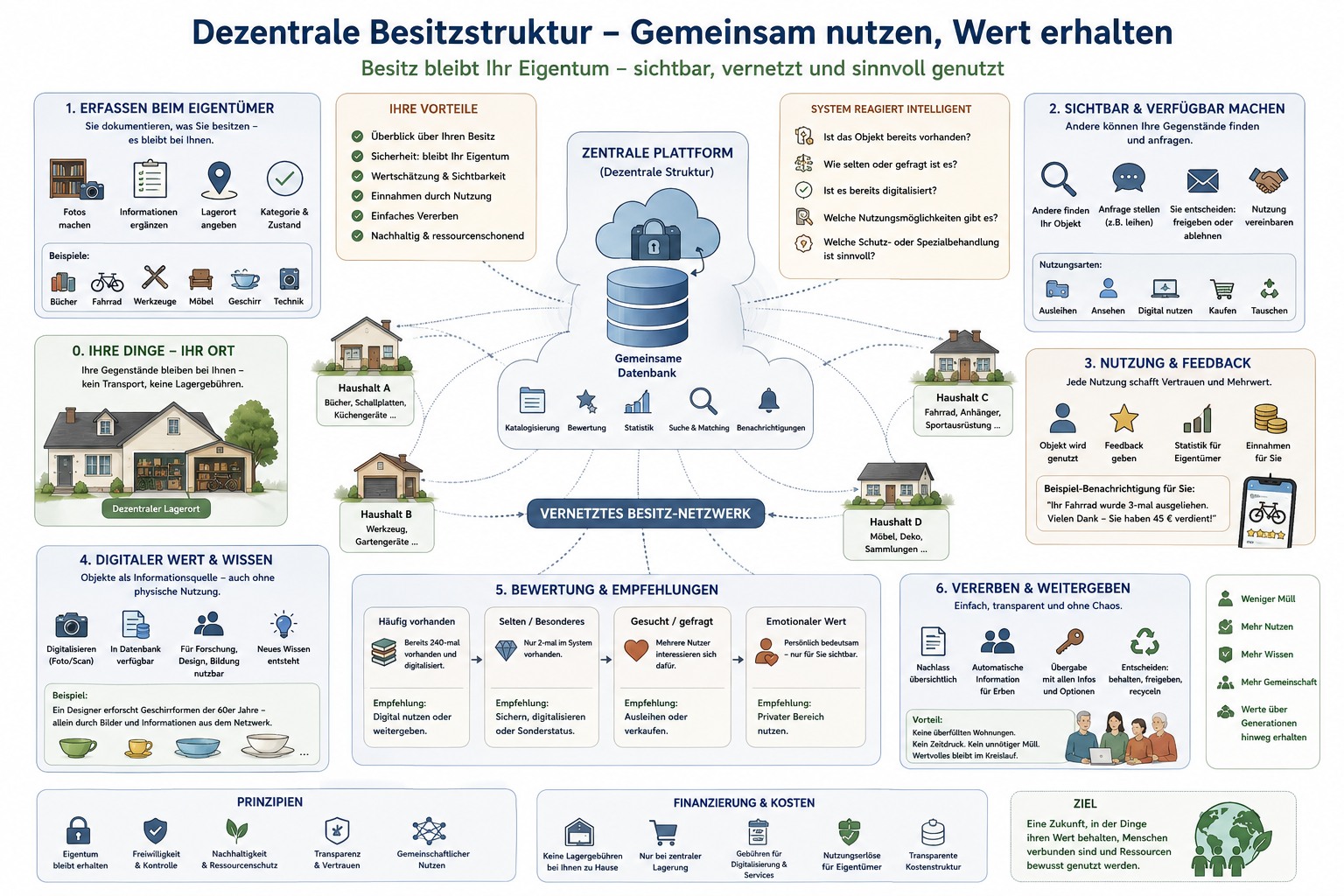 Besitz teilen und gemeinsam nutzen (Er lagert noch bei mir) Besitz teilen und gemeinsam nutzen (Er lagert noch bei mir)