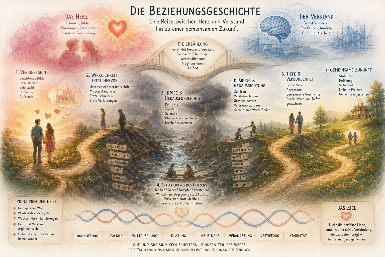 Jede Beziehung hat eine Geschichte, die bleibt und weiter treibt!