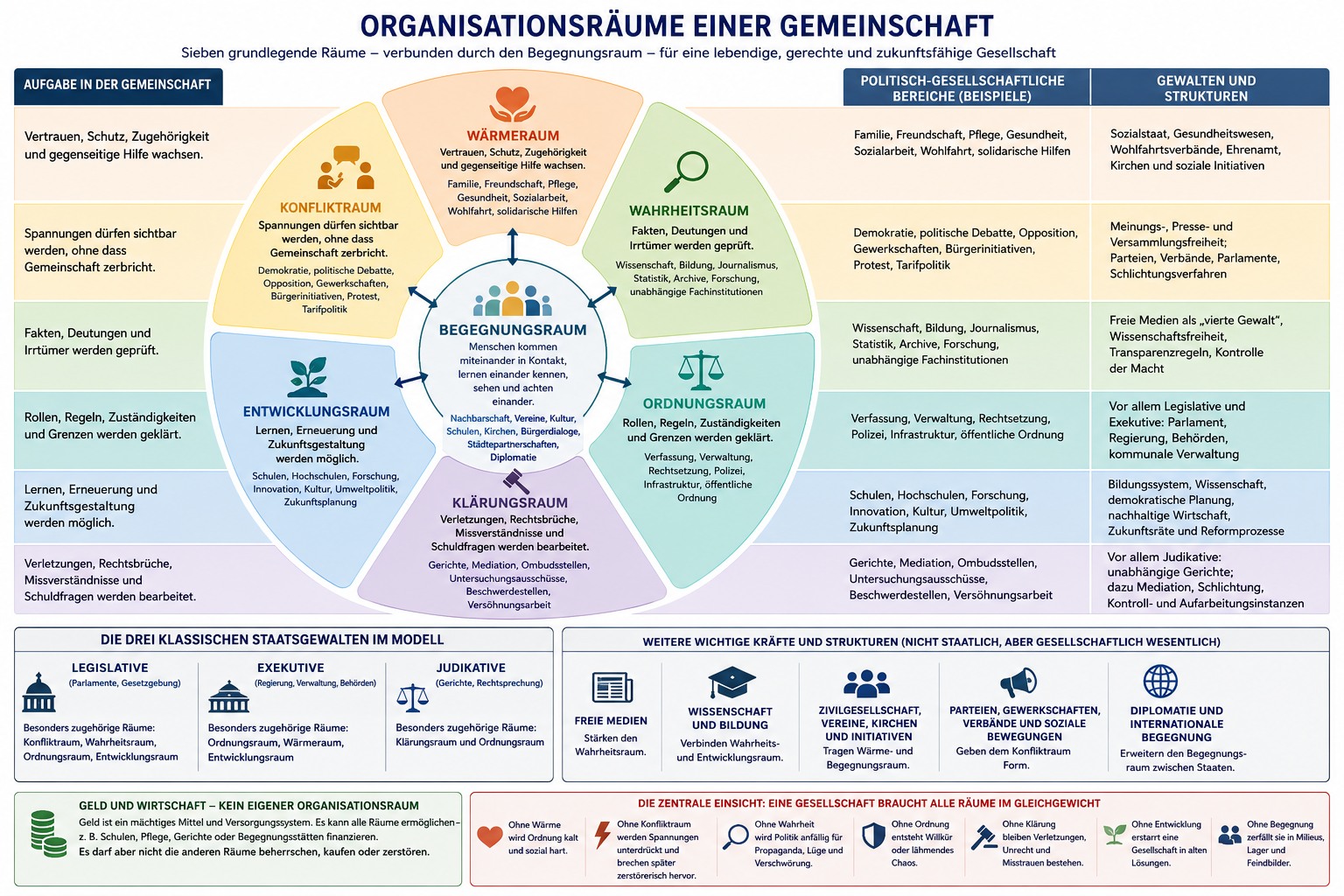 Räume und Gewaltenteilung Räume und Gewaltenteilung