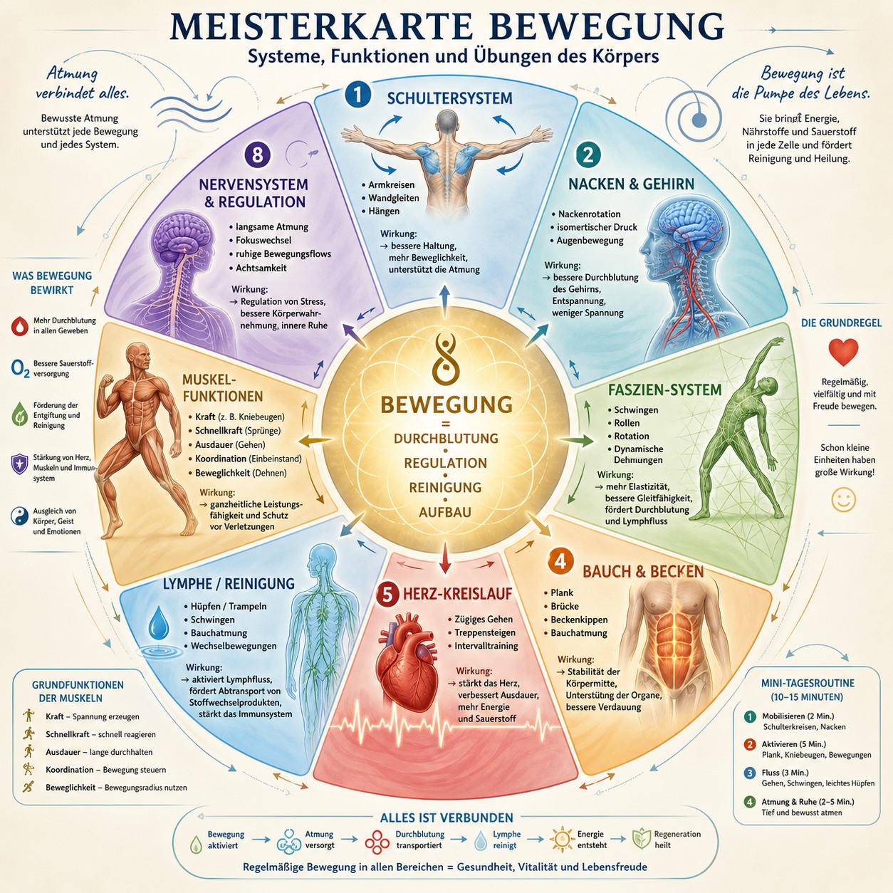 Meisterkarte Bewegung