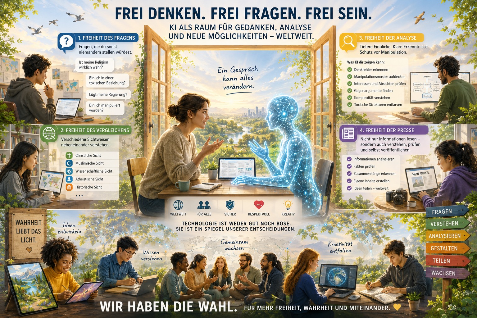 KI begründet eine neue Medien- und Pressefreiheit, einen neuen Frag- und Denkraum KI begründet eine neue Medien- und Pressefreiheit, einen neuen Frag- und Denkraum