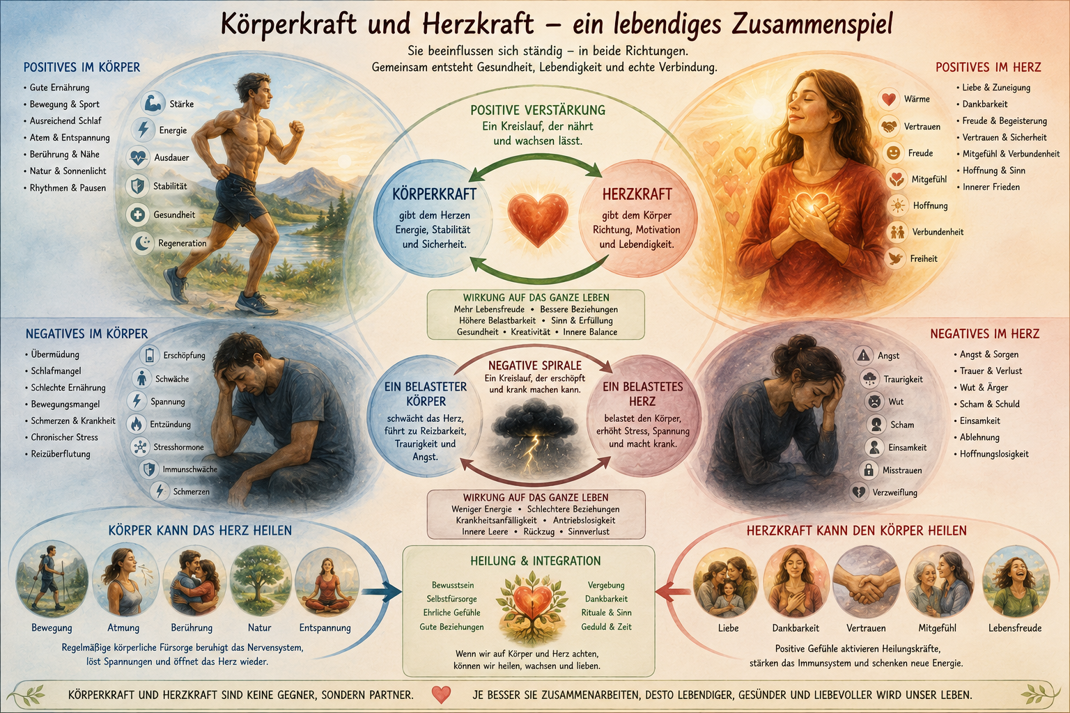 Viele Kräfte stärken sich in Harmonie zueinander!
