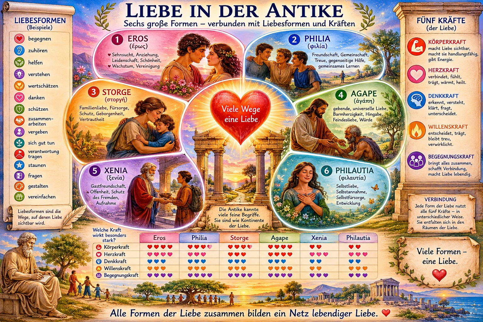 Liebebegriffe der Antike Liebebegriffe der Antike