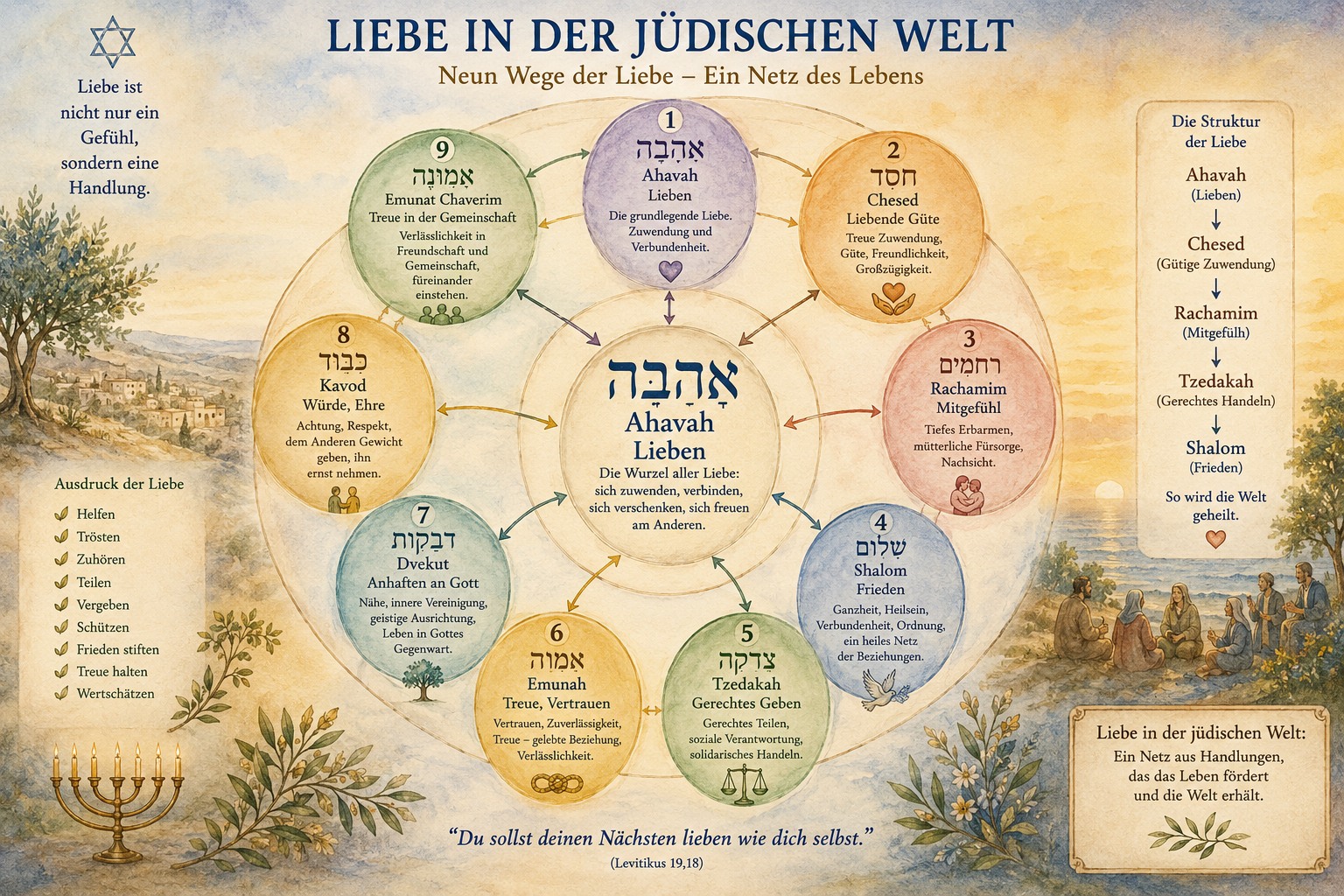 Der Liebesbegriff im Judentum - Liebe im Tun und im Alltag Der Liebesbegriff im Judentum - Liebe im Tun und im Alltag