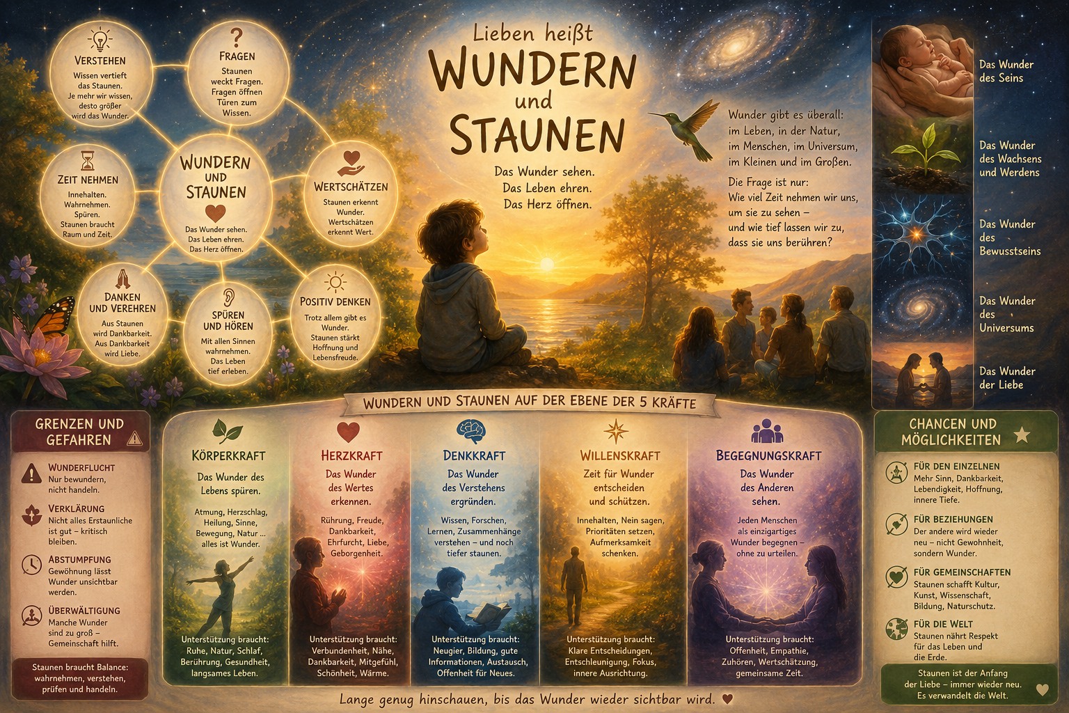 Lieben heißt wundern und staunen! Lieben heißt wundern und staunen!