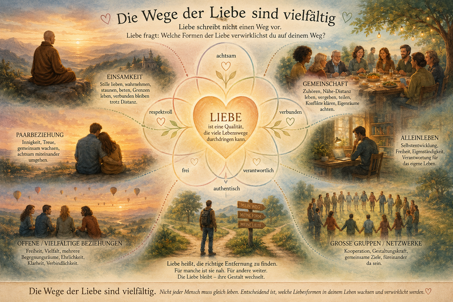 Die Vielfalt der Liebe