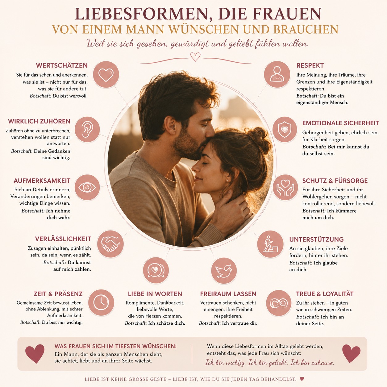 Was Frauen sich wünschen und was Männer geben können