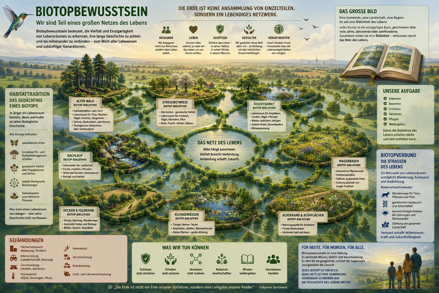 Biotop-Bewusstsein: Erkennen wie wertvoll kleine Biotope um uns herum sind! Biotop-Bewusstsein: Erkennen wie wertvoll kleine Biotope um uns herum sind!