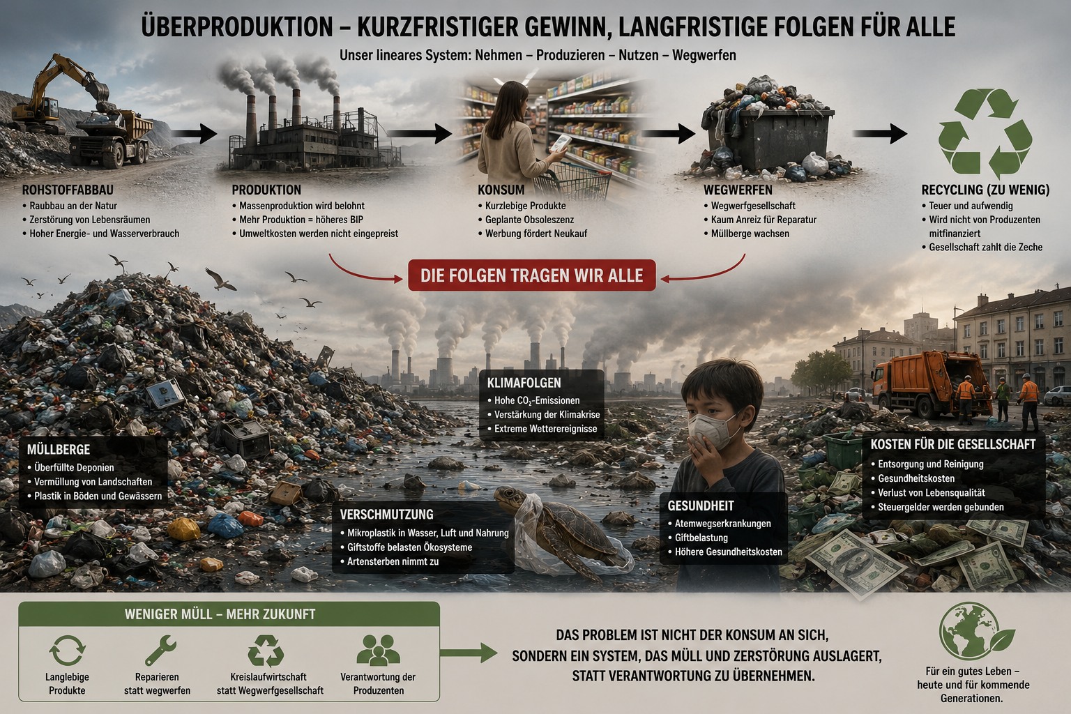 Wir produzieren einfach zu viel von allem! Wir produzieren einfach zu viel von allem!
