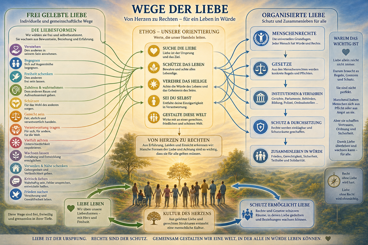 Liebe in Strukturen und Organisationen - verbindlich strukturierte und organisierte Liebe