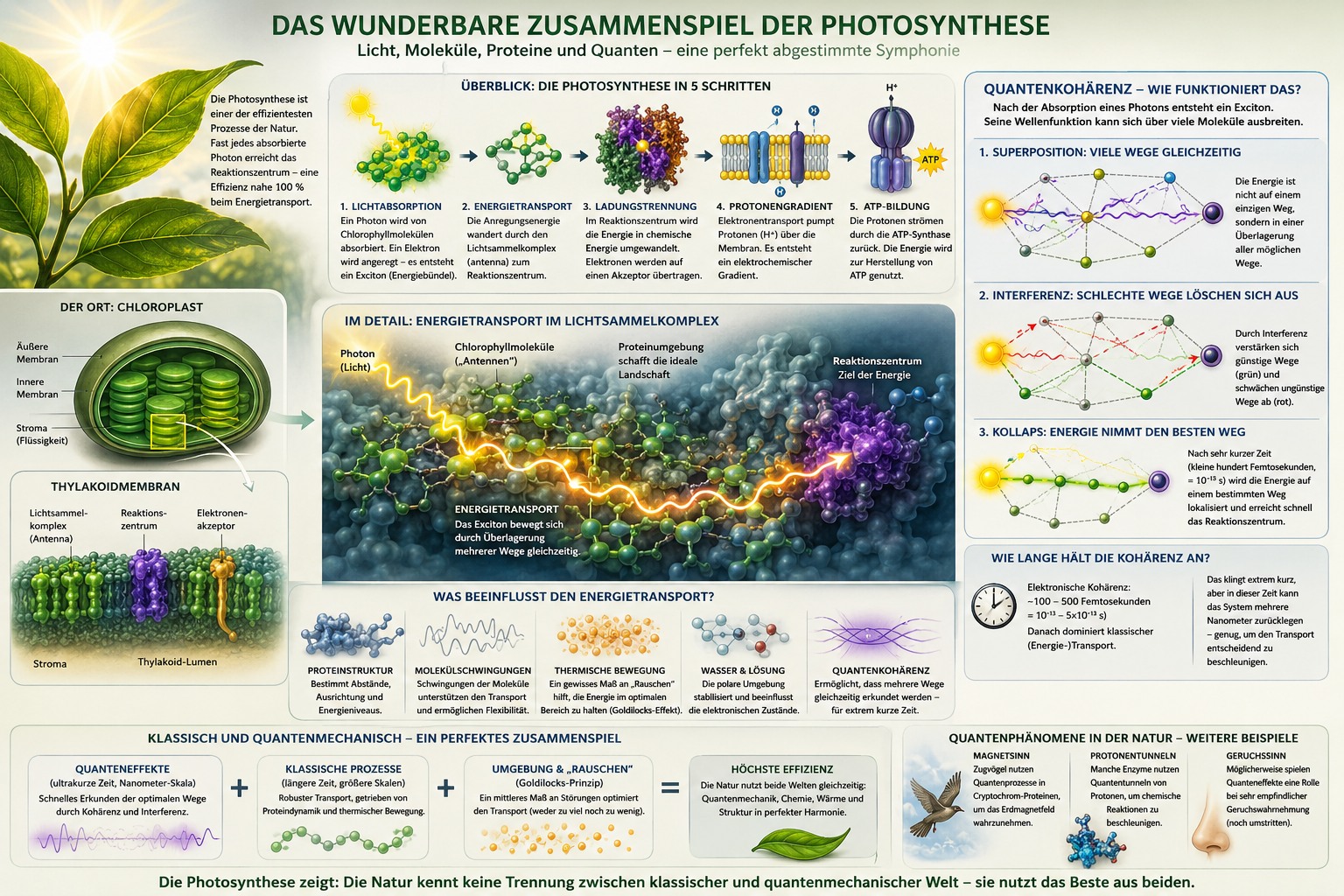 Das Wunder der Photosynthese Das Wunder der Photosynthese