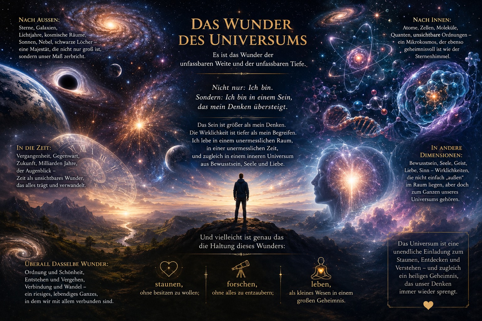 Das Wunder des UNIVERSUMS Das Wunder des UNIVERSUMS